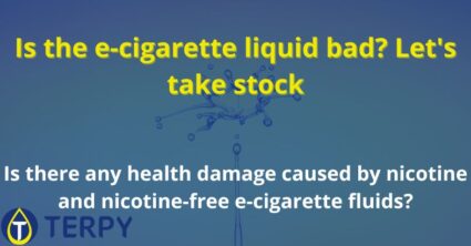 Is the e-cigarette liquid bad?