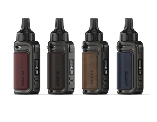 iSolo Air e-cigarette with a soft and durable design available in 4 colors