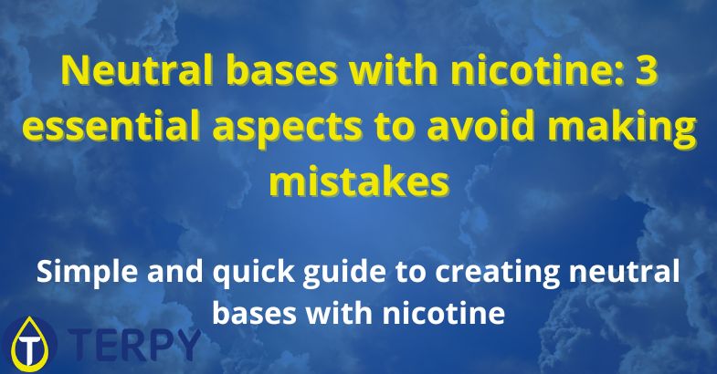 Neutral bases with nicotine