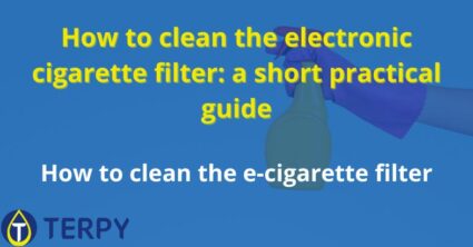 How to clean the electronic cigarette filter