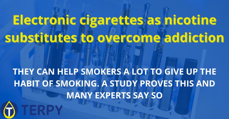 Electronic cigarettes as nicotine substitutes to overcome addiction